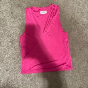 Pink Sleeveless Top